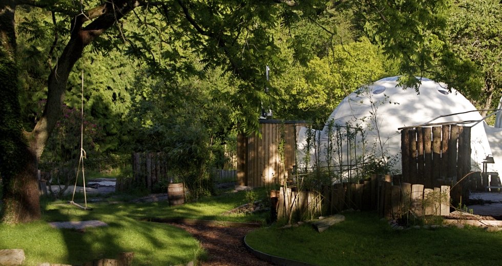 Glamping holidays in Gloucestershire, South West England - The Dome Garden